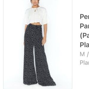 Flynn Skye Penelope Wide Legged Pant in Paper Plane